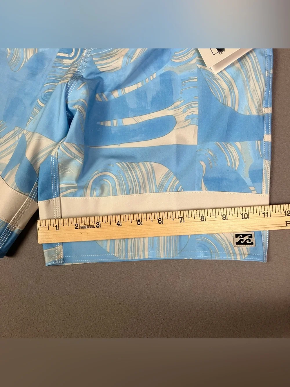 Billabong Gallery Ty Williams Men’s Size 30 Board Shorts Trunks Blue Wave NWT!